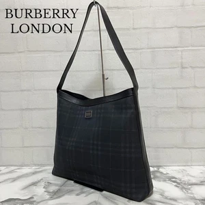 Bolso de hombro Burberry London vintage auténtico de Japón - Imagen 1 de 24