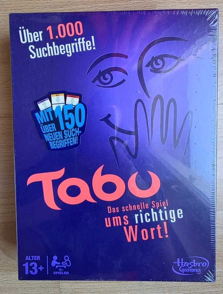 Tabu NEU das schnelle Spiel ums richtige Wort! Über 1000 Suchbegriffe! NEU - Bild 1 von 1