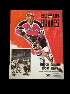 Boston Garden Sport News - Boston Braves AHL - Official Program 1972-1973 - Bild 1 von 3