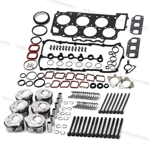 VR6 Engine Overhaul Rebuild Kit Set w/Pistons Gaskets For Porsche VW Audi 3.6L - Picture 1 of 12