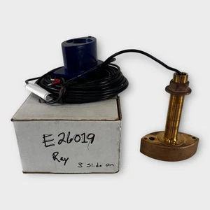 Airmar Raymarine 200kHz E26019 B45 Transducer w/ Fairing Block 3-pin Bare Wire - Picture 1 of 7
