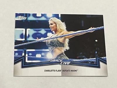 2018 Topps WWE Women's Division Wrestling #SDL-10 - Charlotte Flair Foto 1 de 2