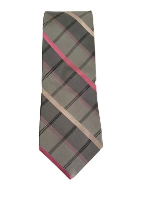 Murano男式粉色和灰色英俊领带 — 第 1/4 张图片