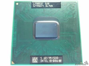 CPU Mobile Intel Celeron 520 1,60 GHz SL9WN M520 M - 1,60/1M/533 Prozessor - Bild 1 von 1
