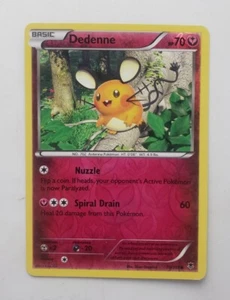 Pokemon Dedenne Reverse Holo 2014 Phantom Forces 70/119 LP - Picture 1 of 3