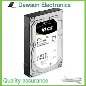 Seagate ST8000NM0055 Exos 7E8 8TB Sata 256MB 3.5" Internal HDD Hard Disk Drive - Picture 1 of 4
