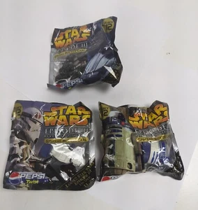 Star Wars Episodio III La Venganza de los Sith Pepsi Figura Gorra Stormtrooper Vader R2 - Imagen 1 de 5