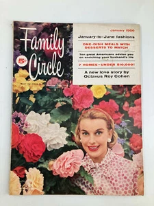 VTG Family Circle Magazine January 1956 Our Other First Lady No Label - Picture 1 of 3