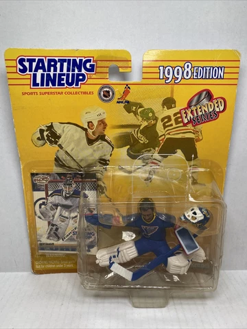 1998 NHL Starting Lineup GRANT FUHR Figure & Card St. Louis Blues  NEW Cover