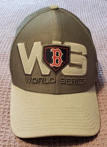 Boston Red Sox Hat MLB Gray New Era 39THIRTY Stretch Fit Cap World Series 2018 - Picture 1 of 18