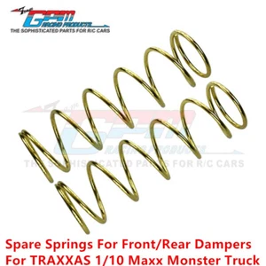 GPM Spare Springs Dampers Front/Rear For TRAXXAS 1/10 Maxx Monster Truck US - Picture 1 of 6