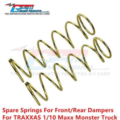 GPM Spare Springs Dampers Front/Rear For TRAXXAS 1/10 Maxx Monster Truck US - Image 1 of 4