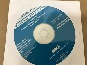 Microsoft Windows XP Professional SP3 Dell Reinstallation CD Disc - NEW Sealed - Picture 1 of 2