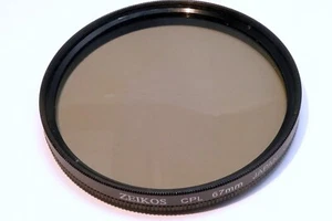 Zeikos 67mm Lens Filter Circular Polarizer C-PL - Picture 1 of 6