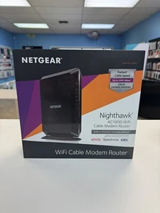 Netgear C6900 Nighthawk AC1900 WiFi Cable Modem Router - Picture 1 of 8