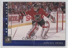 2001-02 ITG Be A Player Memorabilia Sapphire /100 Dominik Hasek #198 HOF
