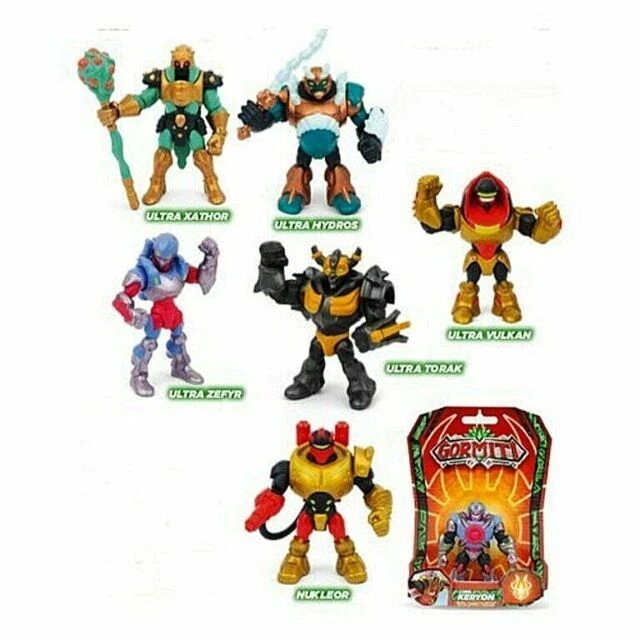 GIOCHI PREZIOSI GORMITI ULTRA PERSONAGGI 8 CM S6 - Immagine 1 di 1