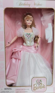 Birthday Wishes Barbie Doll 1998 1st in A Series Collector Edition Mattel #21128 - Picture 1 of 3
