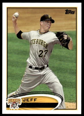 2012 Topps Series 1 #71 Jeff Karstens    Pittsburgh Pirates - Image 1 of 2