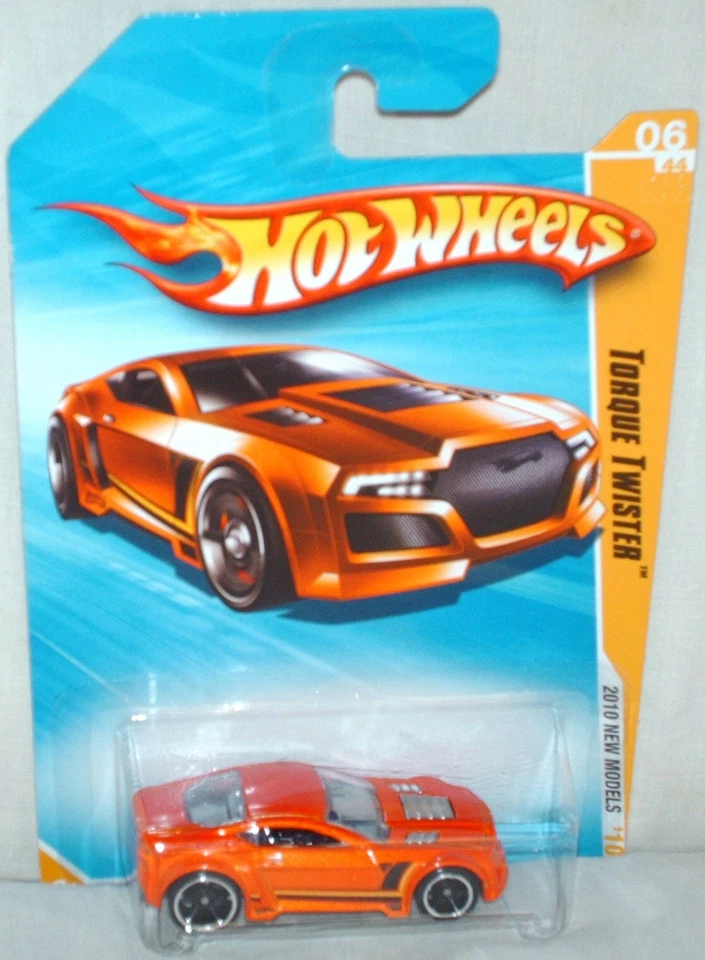 Hot Wheels 2010 New Models # 6 Torque Twister orange,ex.card,i combine ship - Image 1 of 1