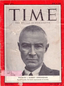 Time Magazine June 14 1954 Physicist J Robert Oppenheimer - Picture 1 of 3