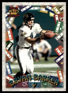 Bryan Barker 1996 Pacific Litho-Cel #GT-16 Jacksonville Jaguars CALCIO - Foto 1 di 2