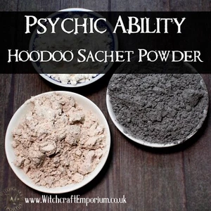 Psychic Ability Hoodoo Sachet Powder: (magical booster) - Wicca, Magic~50ml - Picture 1 of 1