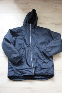 Sportliche Winterjacke, XL, dunkelblau, s.Oliver, Fleecefutter, Kapuze - Bild 1 von 2