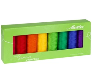 Mettler SFC8SUM Silk Finish Cotton Thread Gift Pack 8/Pkg-Summer - Picture 1 of 1