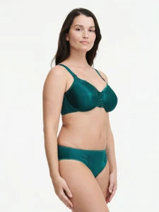 Chantelle HEDONA Green 2031 Seamless Unlined Minimizer UW Bra 40D 2033 Bikini XL - Picture 1 of 13