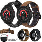 Leather Band Strap For Samsung Galaxy Watch 4/6 Classic 40/44/42/46mm 5 Pro 45mm
