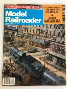 Model Railroader April 1986 Magnolia Western Layout Color 1950's RS-3s Drawings - Picture 1 of 1