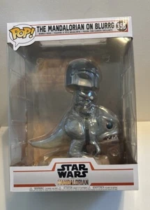 The Mandalorian On Blurrg Funko Pop 358 Star Wars - Imagen 1 de 10
