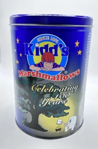Kidds Marshmallows 100th Anniversary 1895 Thru 1995 Collectible Tin 8 In Tall - Picture 1 of 14