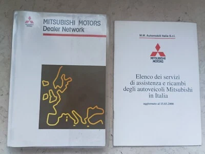 Libretto Mitsubishi Motors Inter Euro Service - Book Assistenza  . - Immagine 1 di 4