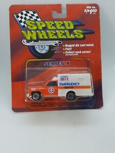 1973 -1979 Chevrolet Pickup Ambulance Welly Die-Cast Speed Wheels 1/64 Scale D4