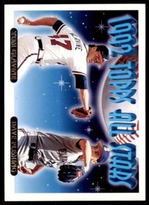 1993 Topps Gold Dave Fleming/Tom Glavine Baseball Cards #410 - Picture 1 of 2