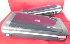 TWO HP Officejet 470 (H470) Portable USB Printer SPARES or REPAIR - Picture 1 of 10