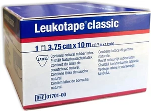 Leukotape Classic 3,75 cm x 10 m - medizinisches Tape -starke Klebkraft - 4x - Bild 1 von 4