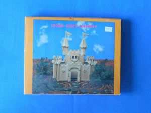 Vintage Holzspielzeug 3D DIY Woodcraft Bausatz Schloss Anleitung. #212 - Bild 1 von 5