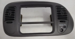 1999-2003 Ford F-150 Radio and Climate Control Bezel Trim Original  Gray - Picture 1 of 9