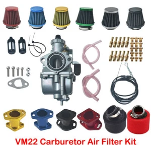 VM22 Carburetor Air Filter Kit For Predator 196cc 212cc GX200 Mini Bike Go Kart - Picture 1 of 37