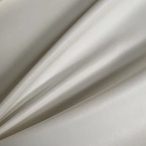 TELA DE CUERO BLANCO Cuero Sintético Material Tela Tapicería Coches Botas 137cm - Imagen 1 de 7