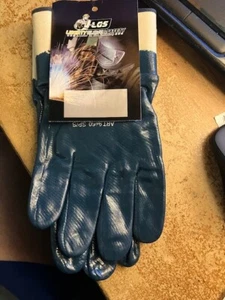 24 Pairs 2 dozen of Liberty Gloves & Safety small 7-71/2, fully coated Blue - Picture 1 of 3