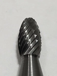 COBRA CARBIDE 10726 Carbide Burr Double Cut Shape E Regular Length SE-11 3/16 6B - Picture 1 of 3