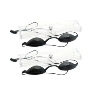 2pcs Black Eyepatch Laser Light Protection Safety Goggles IPL Beauty - Picture 1 of 7
