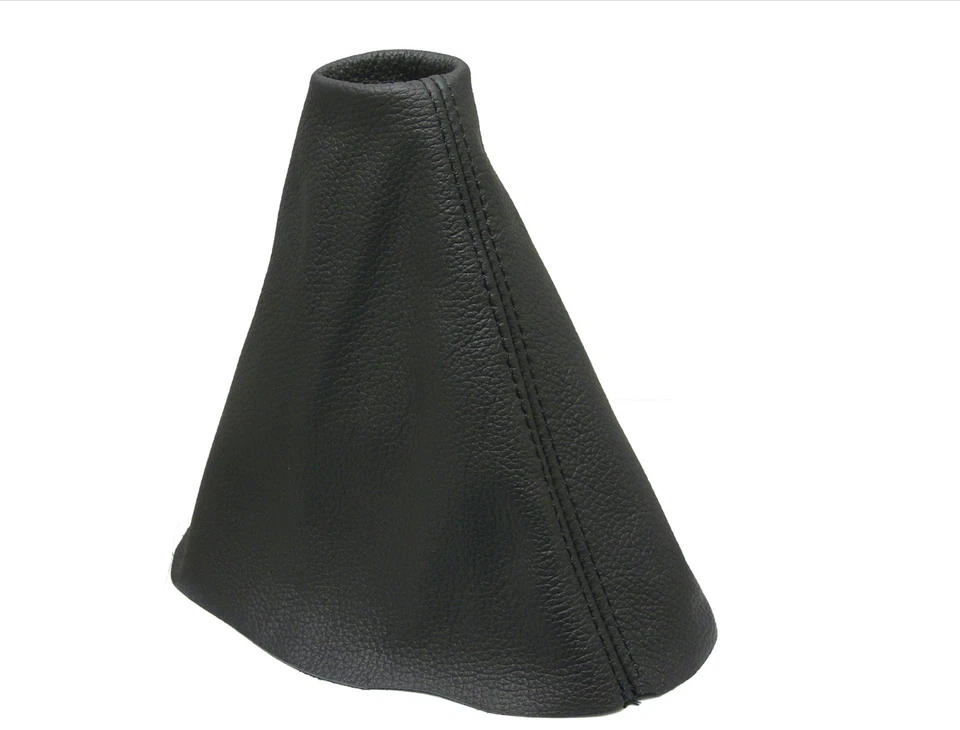 VOLKSWAGEN LUPO Modello 1998-2005 Cuffia Leva Cambio 100% Pelle Colore Nero Foto 1 de 1