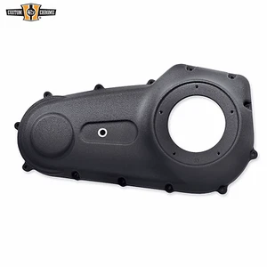 Black-Wrinkle Outer Main Primary Cover Fit For Harley Dyna Wide Slide 2006-2017 - Bild 1 von 1