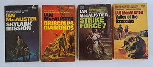 Marvin Albert Writing as Ian MacAlister Complete 4 Adventure/Thriller Book Lot - Picture 1 of 4