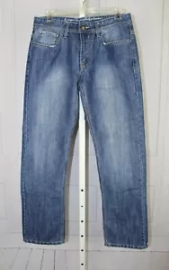 Men's IJeans by BUFFALO 29x30 Ethan Super Slim Jeans Blue Straight Leg - Picture 1 of 4